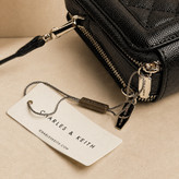 فول پک کیف دوشی زنانه Charles & Keith مدل دو زیپ