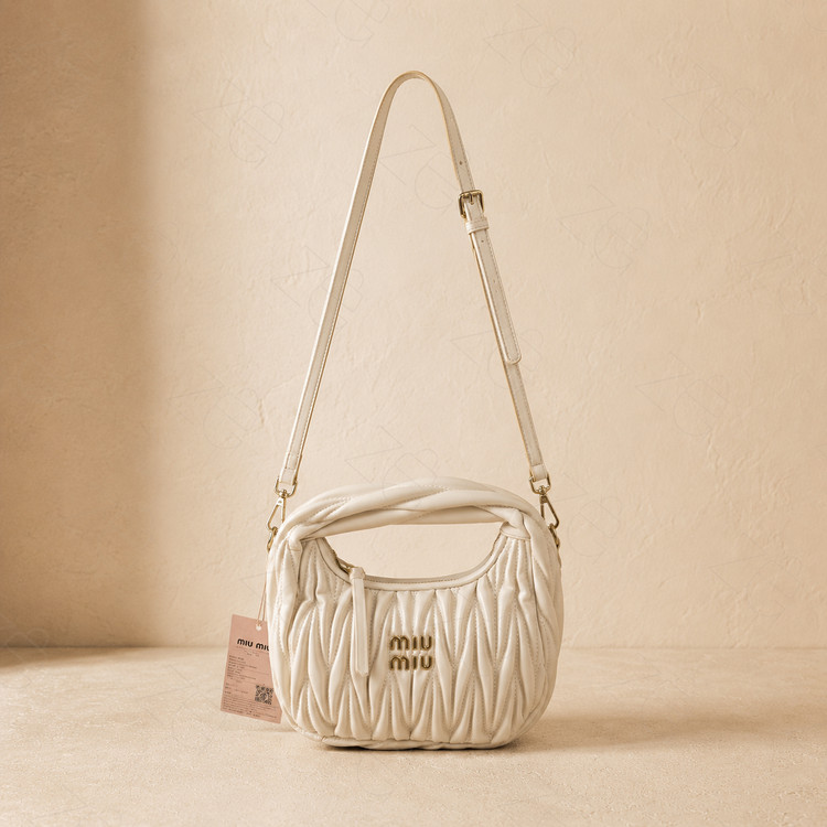 کیف-وارداتی-بژ-miu-miu